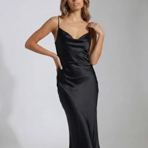 Noir Midi Dress