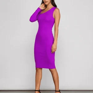 Vega Violet Dress